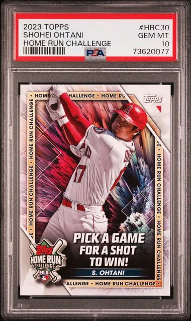2023 Topps Shohei Ohtani Home Run Challenge #HRC-30 card image