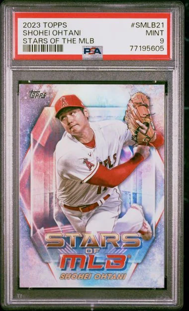 2023 Topps Shohei Ohtani Stars Of The MLB #SMLB21 card image