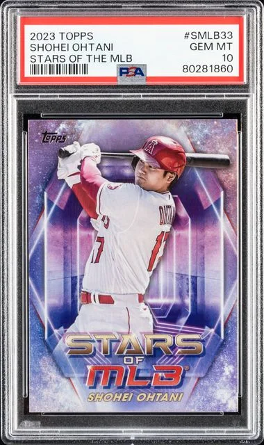 2023 Topps Shohei Ohtani Stars Of MLB Series 2 #SMLB33 card image