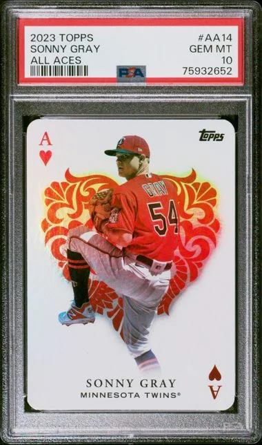 2023 Topps Sonny Gray All Aces #AA-14 card image