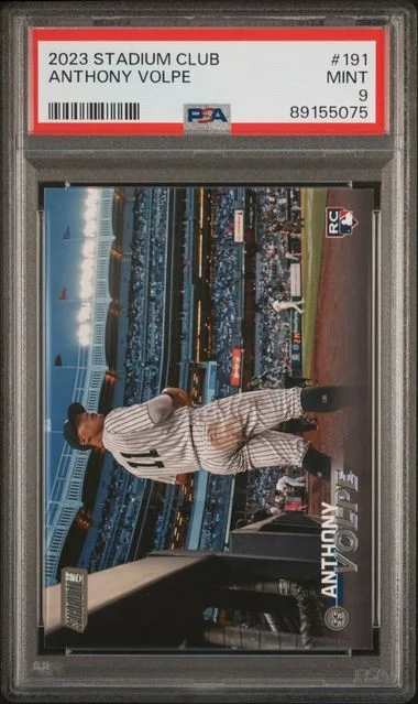 2023 Topps Stadium Club Anthony Volpe #191 card image