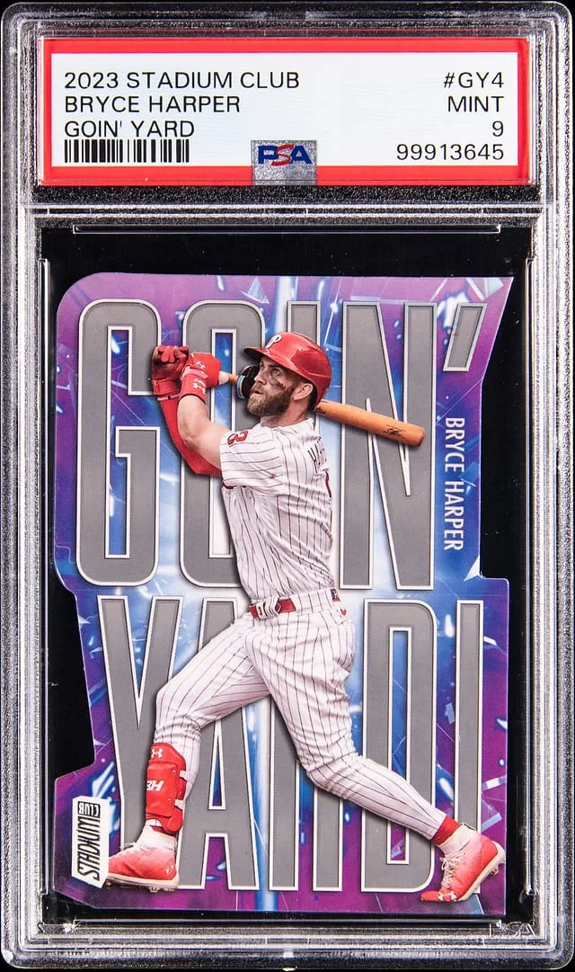 2023 Topps Stadium Club Bryce Harper Goin' Yard #GY-4 card image