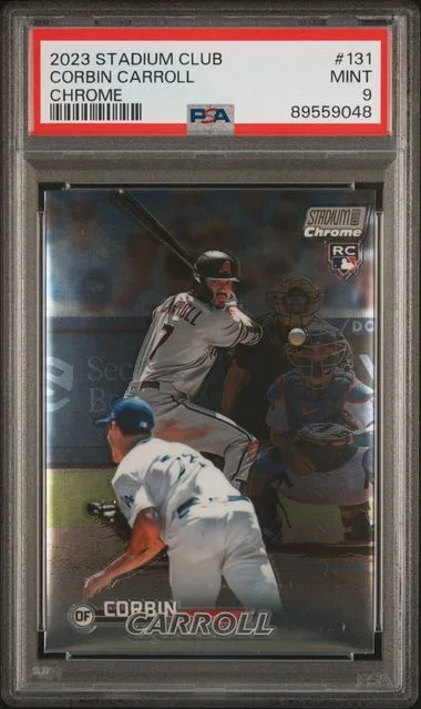 2023 Topps Stadium Club Chrome Corbin Carroll #131 card image