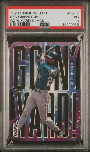 2023 Topps Stadium Club Ken Griffey Jr. Goin' Yard Black #GY17 card image