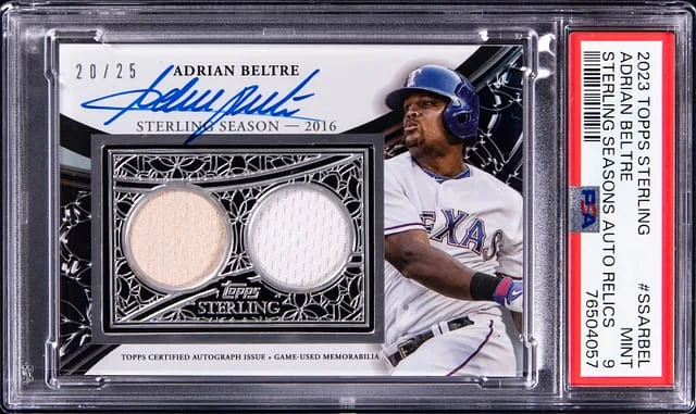 2023 Topps Sterling Adrian Beltre Seasons #SSARBEL card image