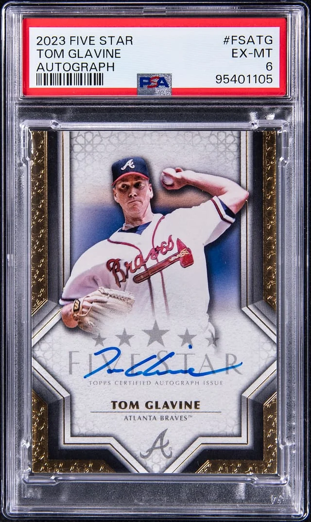 2023 Topps Tom Glavine Five Star Autograph #FSA-TG card image