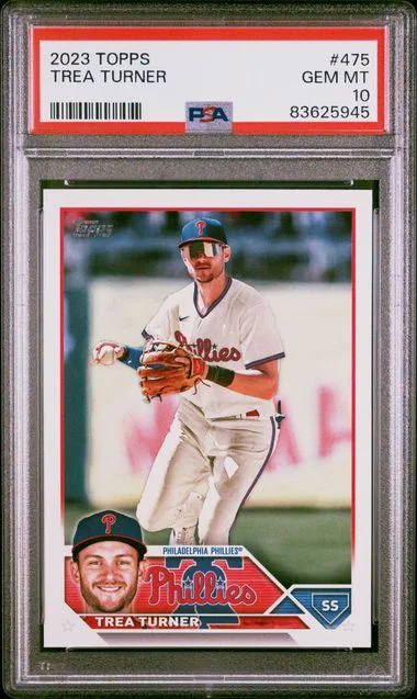 2023 Topps Trea Turner #475 card image