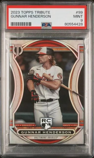 2023 Topps Tribute Gunnar Henderson #99 card image