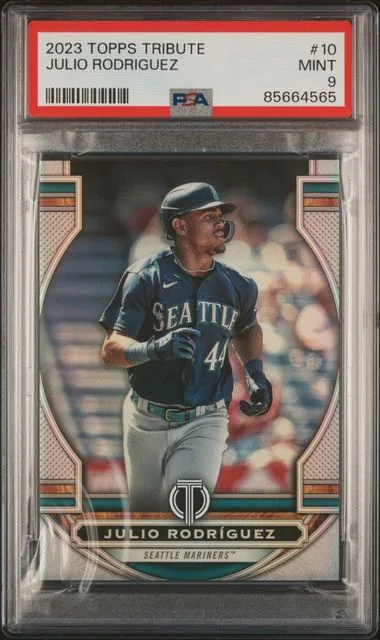 2023 Topps Tribute Julio Rodriguez #10 card image