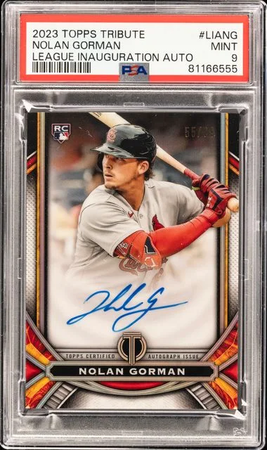 2023 Topps Tribute League Inauguration #no-number card image