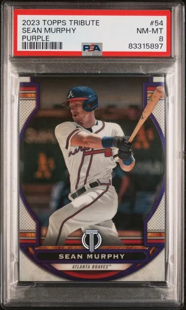 2023 Topps Tribute Sean Murphy Purple #54 card image