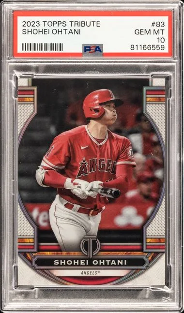 2023 Topps Tribute Shohei Ohtani #83 card image