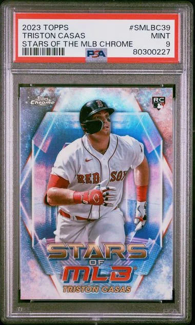 2023 Topps Triston Casas Stars Of The MLB Chrome Series 2 #SMLBC39 card image