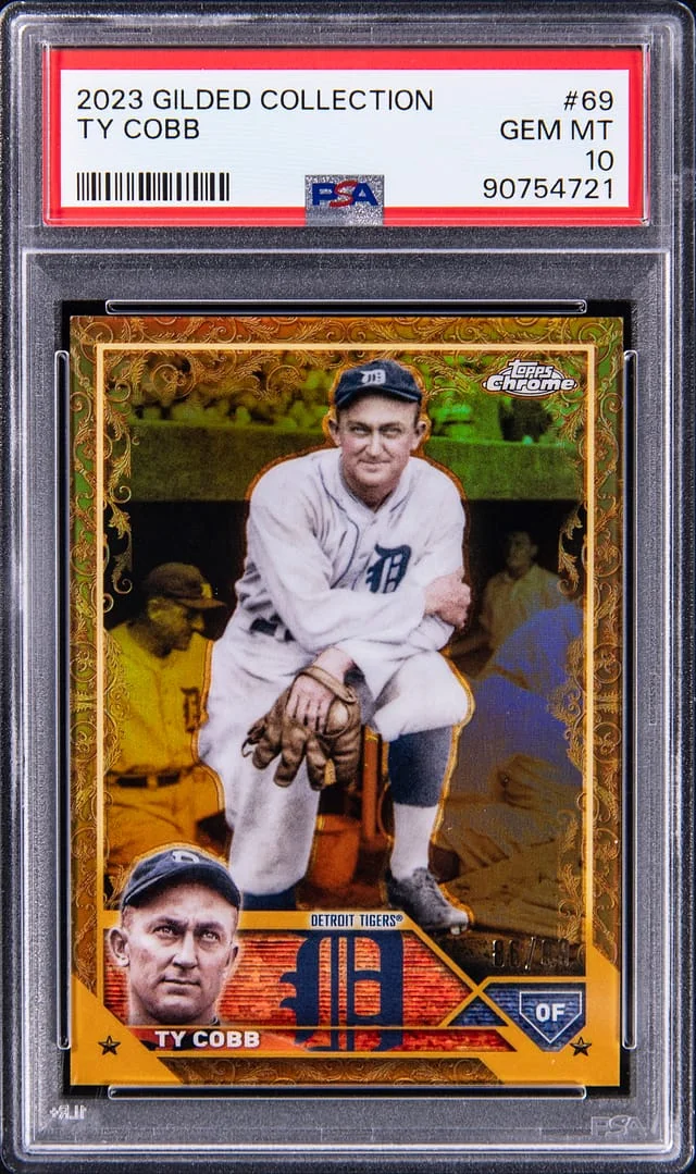 2023 Topps Ty Cobb Gilded Collection #69 card image