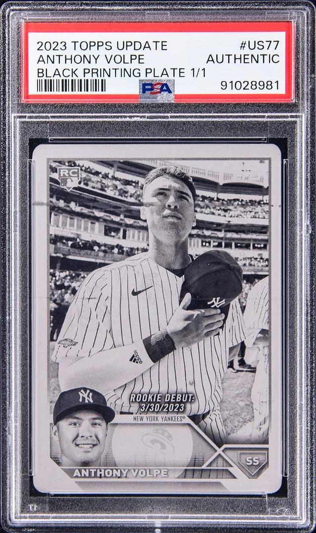 2023 Topps Update Anthony Volpe SSP #US77 card image