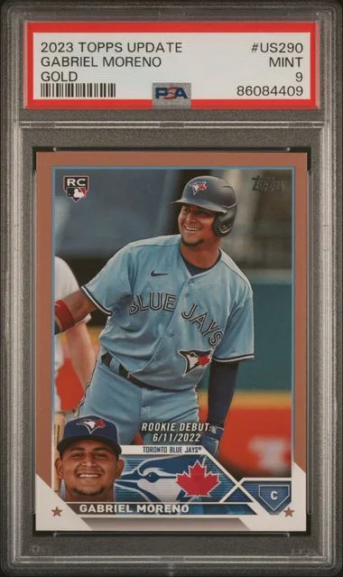2023 Topps Update Gabriel Moreno Gold #US290 card image