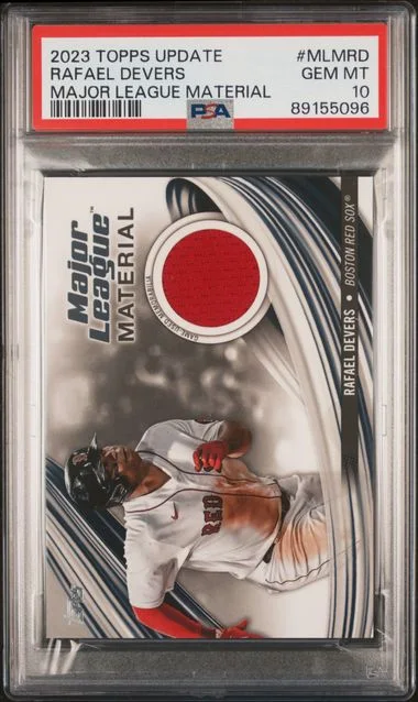 2023 Topps Update Rafael Devers Major League Material #MLMRD card image