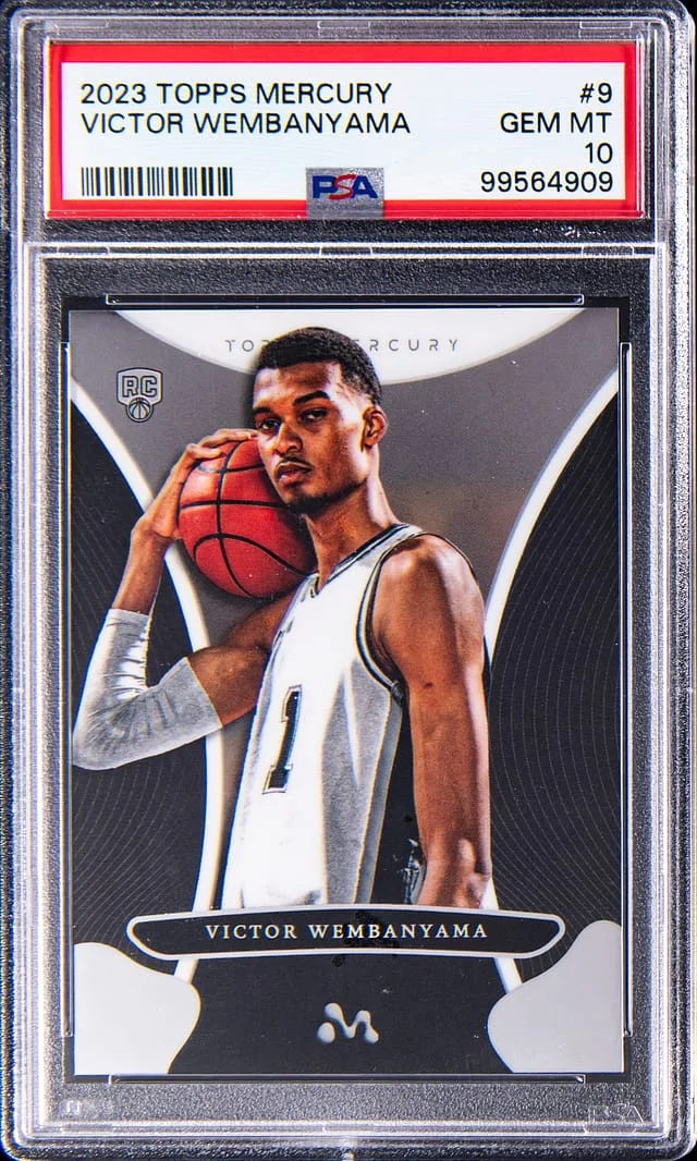 2023 Topps Victor Wembanyama Mercury #9 card image