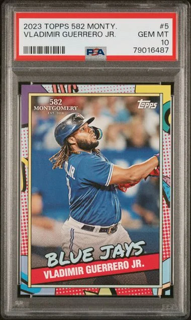 2023 Topps Vladimir Guerrero Jr. 582 Montgomery Set #5 card image