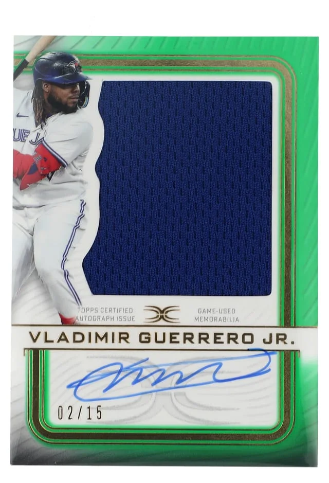 2023 Topps Vladimir Guerrero Jr. Definitive Collection Autograph #ARC-VGJ card image