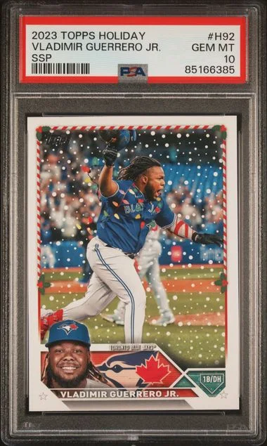2023 Topps Vladimir Guerrero Jr. Holiday SP #H92 card image