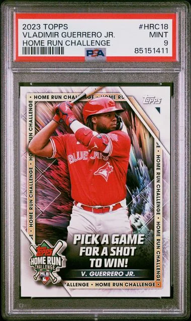 2023 Topps Vladimir Guerrero Jr. Home Run Challenge #HRC18 card image