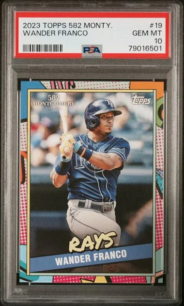 2023 Topps Wander Franco 582 Montgomery Set #19 card image