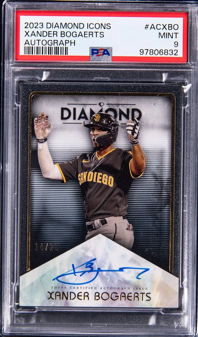 2023 Topps Xander Bogaerts Diamond Icons Autograph #AC-XBO card image