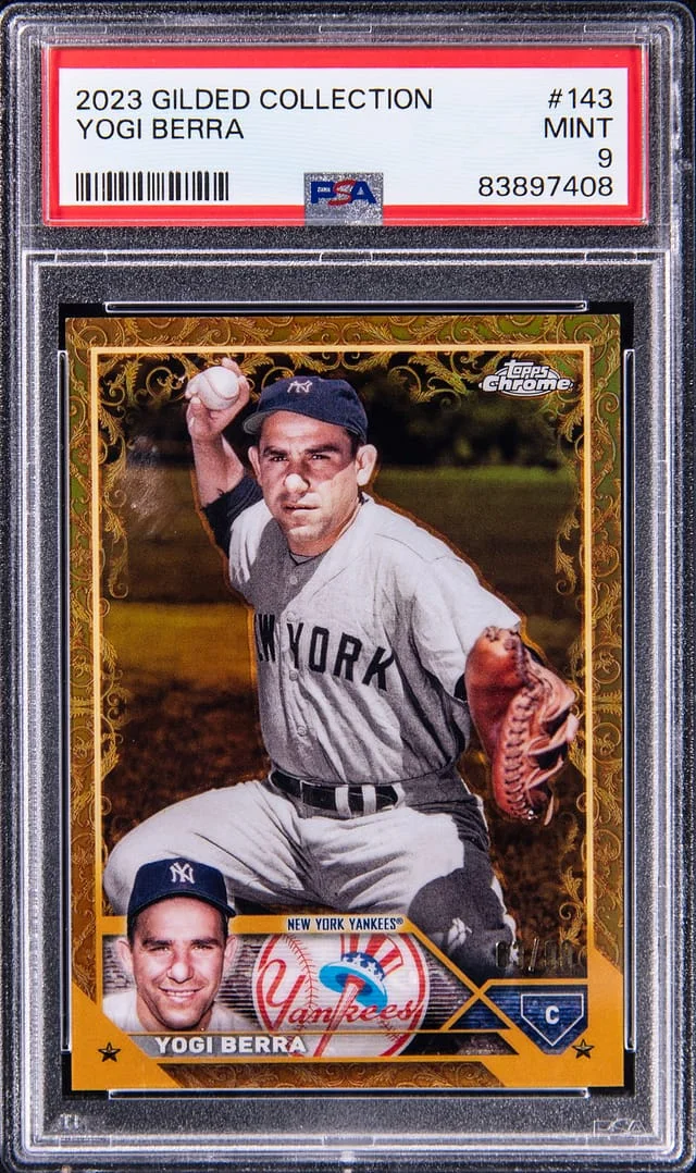 2023 Topps Yogi Berra Gilded Collection #143 card image