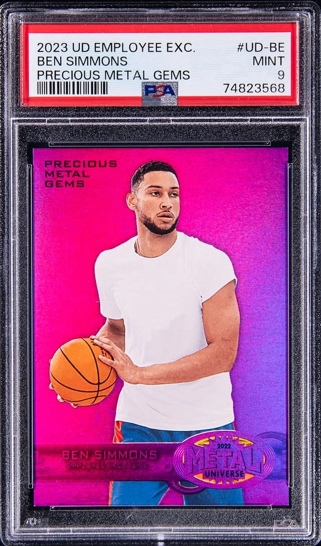 2023 Upper Deck Ben Simmons Employee Exclusive Precious Metal Gems #UDBE card image