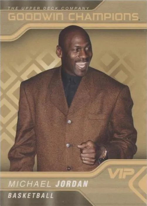 2023 Upper Deck Goodwin Champions Michael Jordan VIP Prize Card Achievements #P4 card image