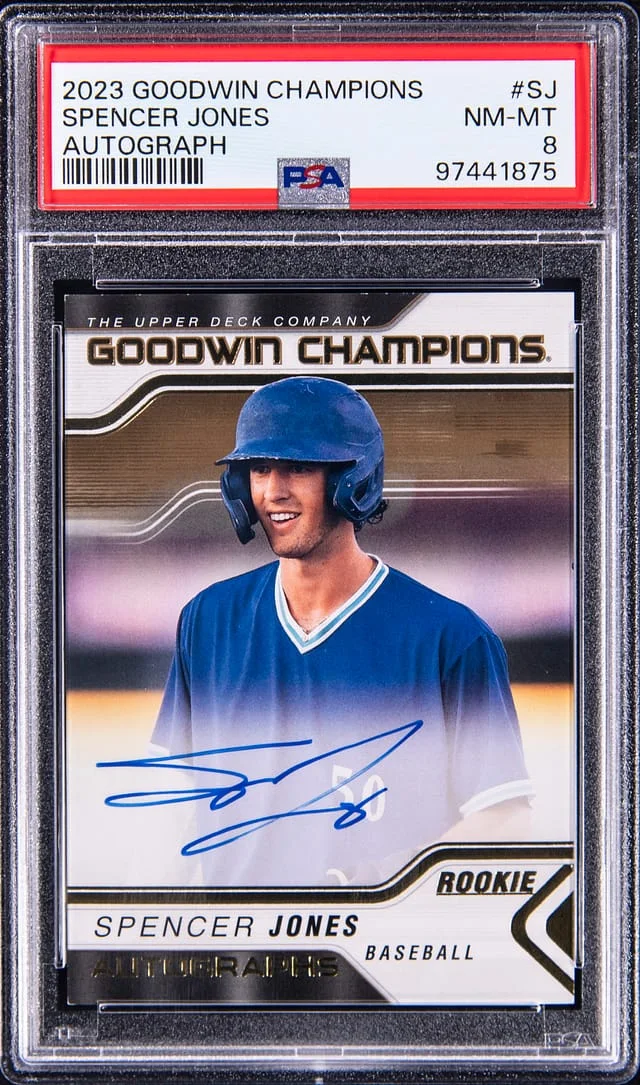 2023 Upper Deck Goodwin Champions Spencer Jones Autograph #A-SJ card image