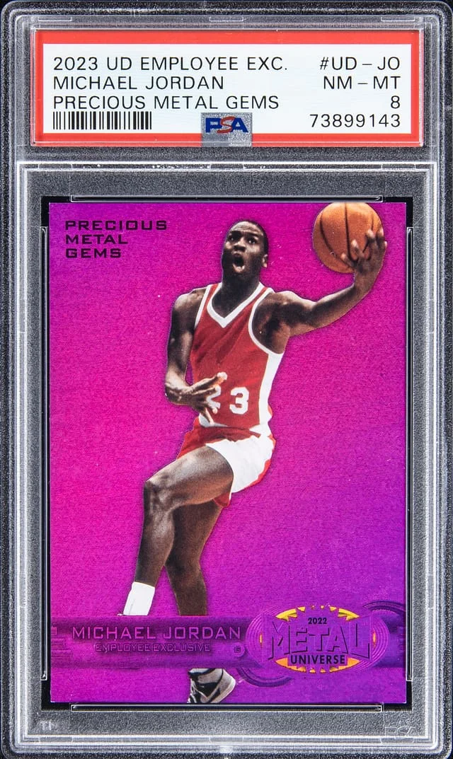 2023 Upper Deck Michael Jordan Employee Exclusive Precious Metal Gems (PMG) #UD-JO card image