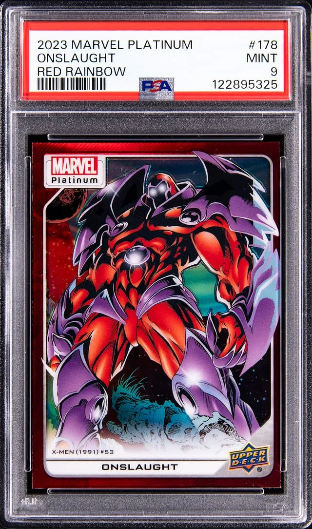 2023 Upper Deck Onslaught Marvel Red Rainbow #178 card image