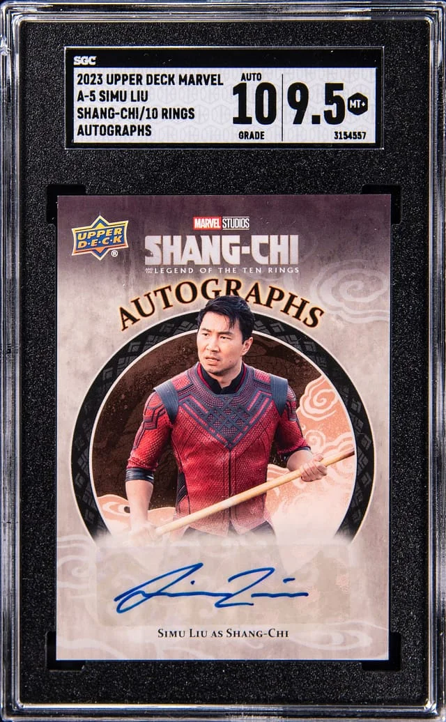 2023 Upper Deck Simu Liu Marvel Shang-Chi/10 Rings-Autographs #A-5 card image