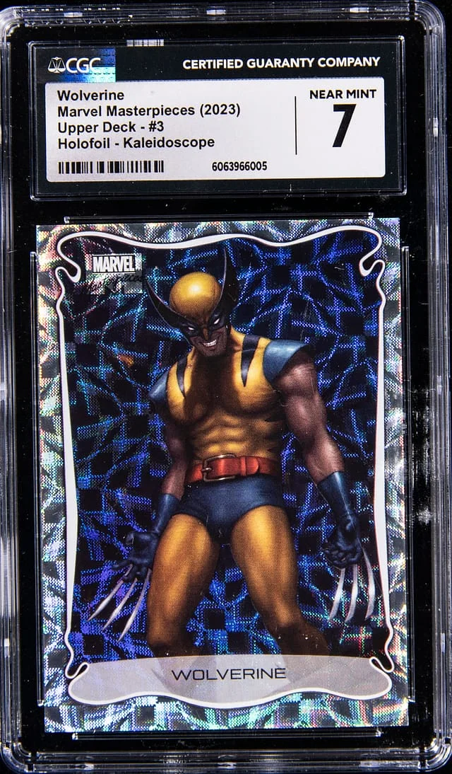 2023 Upper Deck Wolverine Marvel Masterpieces Holofoil - Kaleidoscope #3 card image