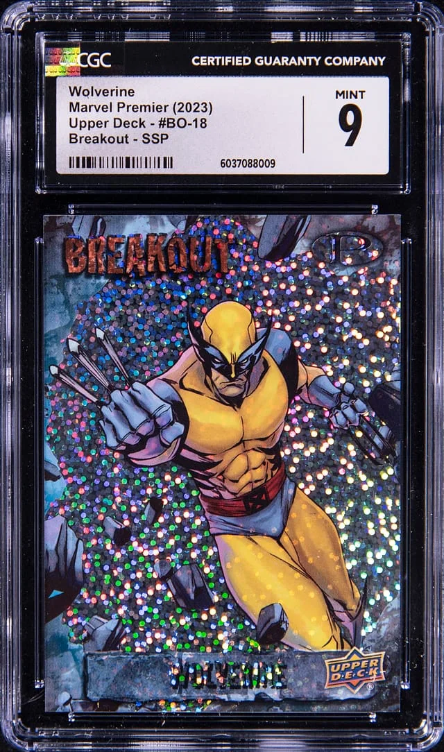 2023 Upper Deck Wolverine Marvel Premier Breakout SSP #BO-18 card image