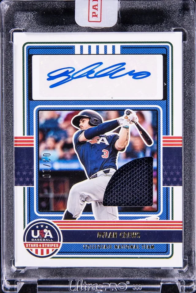 2023 USA Baseball Stars & Stripes Dylan Crews #CNTS-DC card image