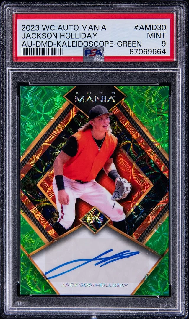 2023 Wild Card Mania Jackson Holliday #AM-D30 card image