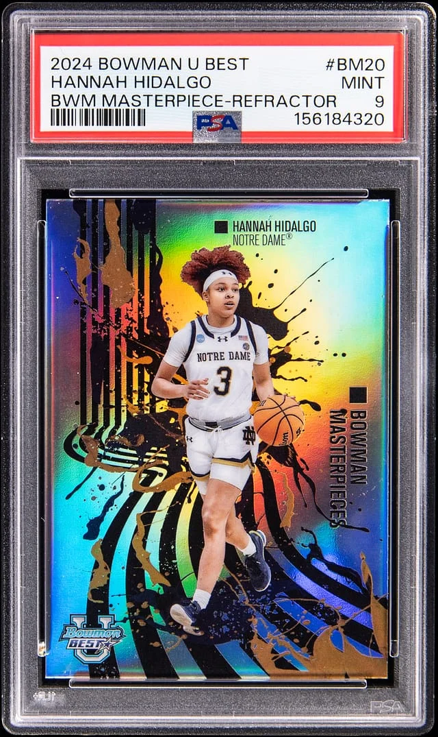 2024-25 Bowman Best Hannah Hidalgo Bowman Masterpieces Refractor #BM-20 card image