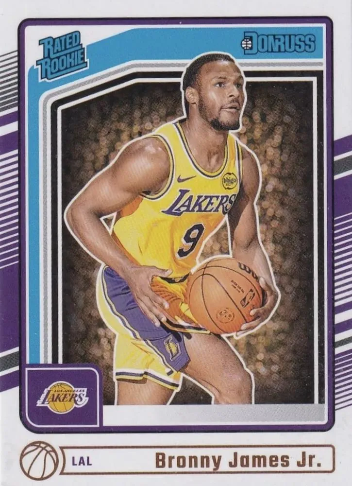 2024-25 Donruss Bronny James #243 card image