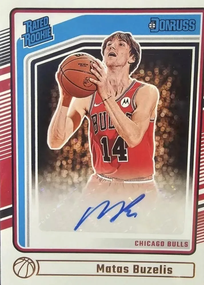 2024-25 Donruss Matas Buzelis #255 card image