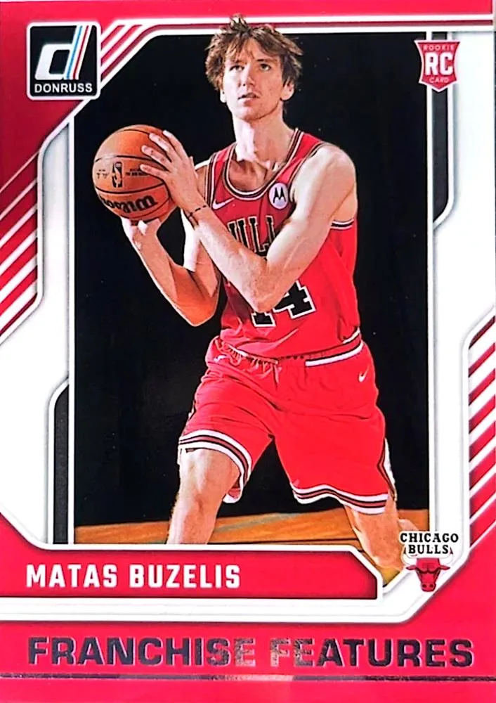 2024-25 Donruss Matas Buzelis Franchise Features #4 card image