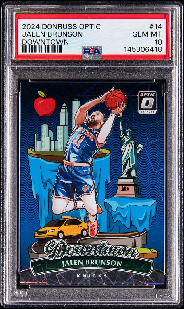 2024-25 Donruss Optic Jalen Brunson Downtown #14 card image