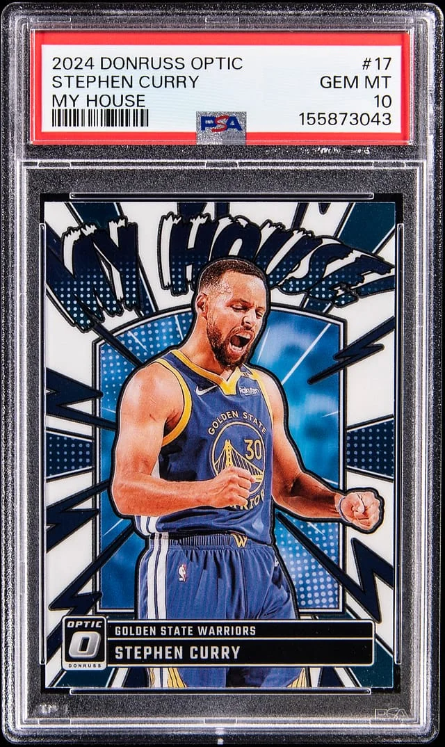 2024-25 Donruss Optic Stephen Curry My House #17 card image