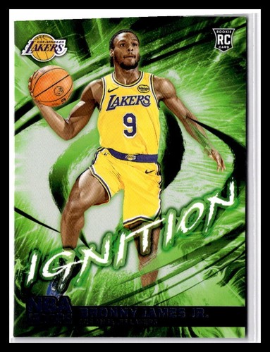 2024-25 Hoops Bronny James Ignition #8 card image