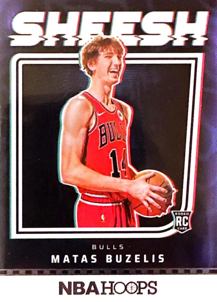 2024-25 Hoops Matas Buzelis Sheesh #5 card image