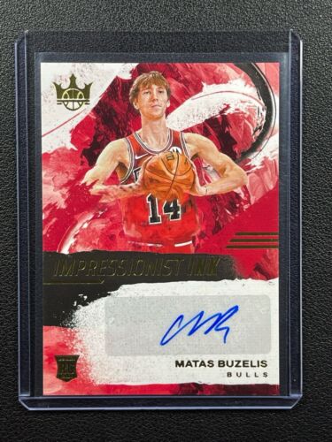 2024-25 Hoops Matas Buzelis Rookie Ink #RI-BUZ card image