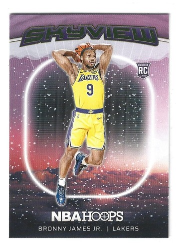 2024-25 Hoops Winter Bronny James Skyview #21 card image