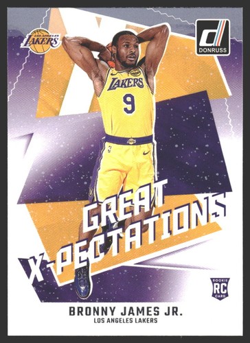 2024-25 Hoops Winter Bronny James #280 card image